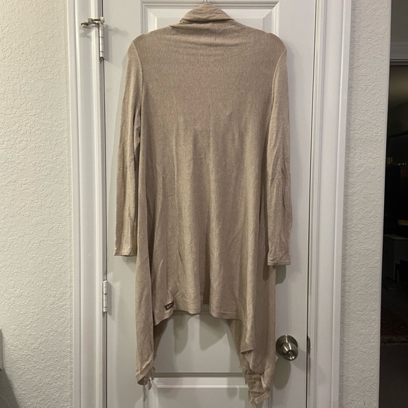 Matilda Jane - Overlapping Fringe Beige Cardigan - Picture 9 of 15